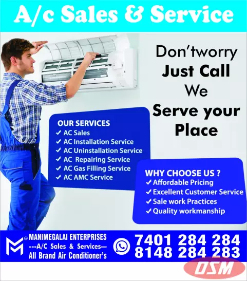 AC Service In Virugambakkam Call 7401 284 284