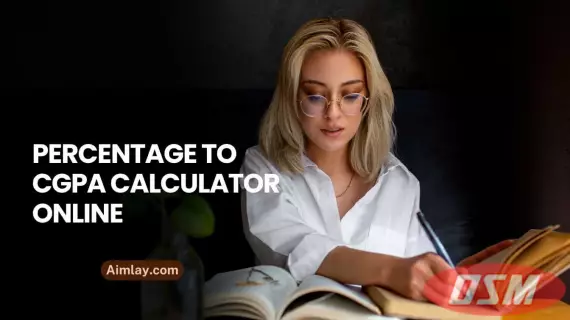 Instant Percentage To CGPA Calculator Online