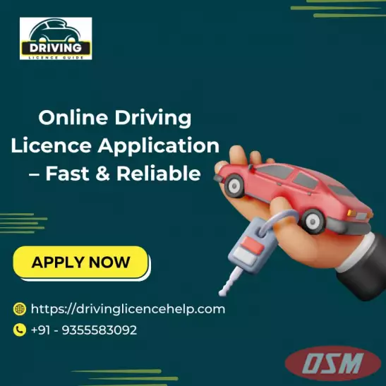 Online Driving Licence Application – Fast & Reliable