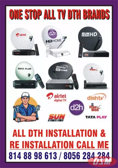 Airtel Dth Relocation Nerkundram Call 8056 284 284 | Reinstallation