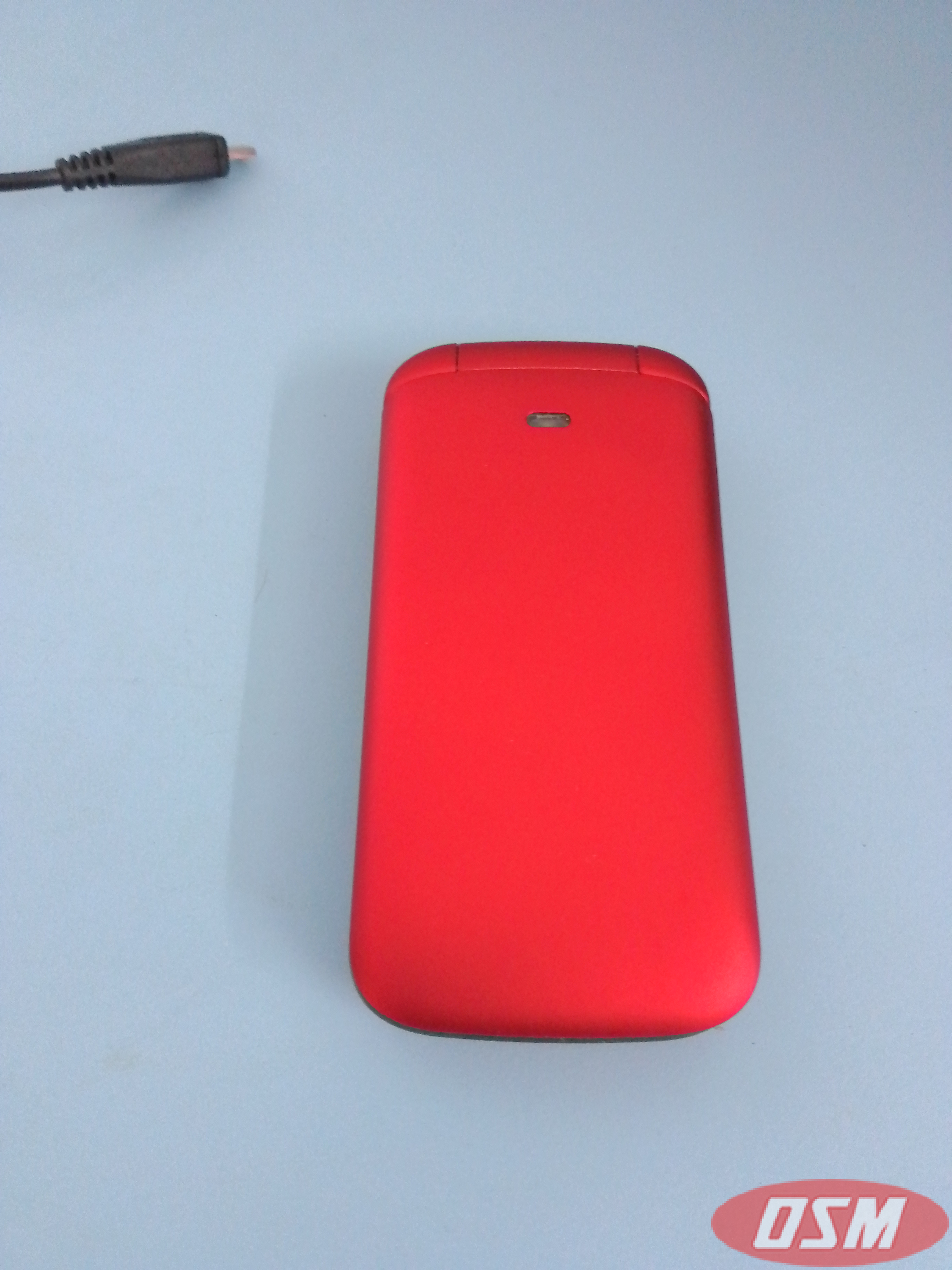 Lava Red Flip Phone